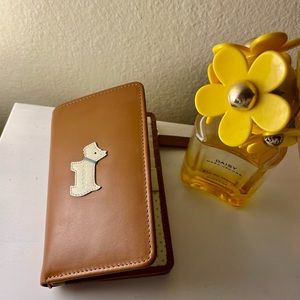 Radley London Heritage Dog Leather Wallet Tan